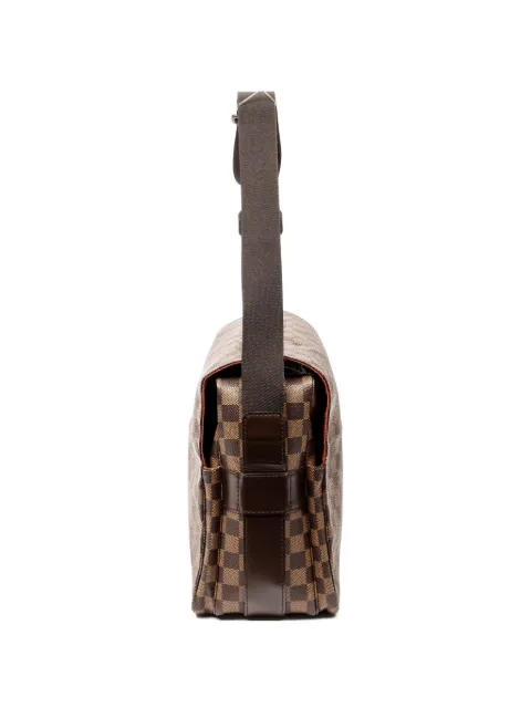 Louis Vuitton Pre-Owned 2004 Damier Ebene Naviglio messenger bag Brown SR0044