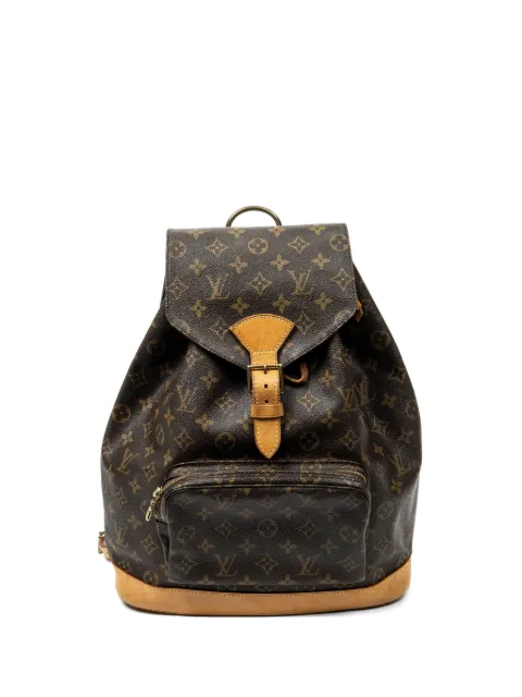 Louis Vuitton Pre-Owned 1996 Monogram Montsouris backpack Brown MI0936