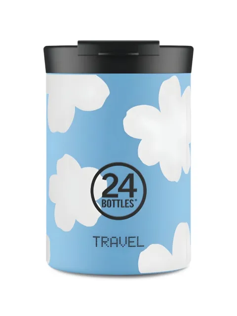 24bottles 350 ml floral-print tumbler Blue 24001798