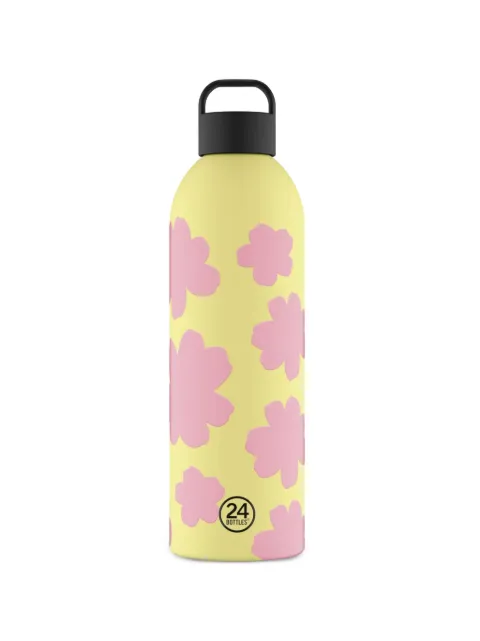 24bottles 1500ml Clima floral-print bottle Yellow 24002249