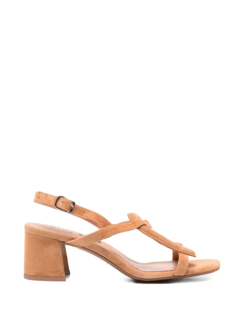 Bibi Lou suede-finish slingback sandals Neutrals 607Z30VK