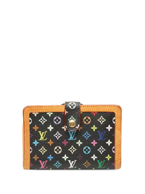 Louis Vuitton Pre-Owned 2006 Monogram Multicolore Viennois Continental Wallet small wallets Black KV1E613X6A1OQQ2T
