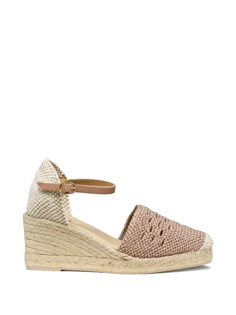 Geox Gelsa Low wedge espadrilles Neutrals D65NGD02J10C8014