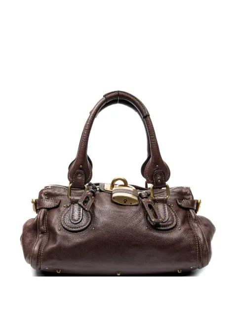 Chloé Pre-Owned Paddington tote bag Brown 0108515276