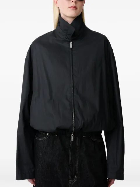 Studio Nicholson Lyons jacket Black LYONSSNM1274RESINATEDCOTTONBLACK