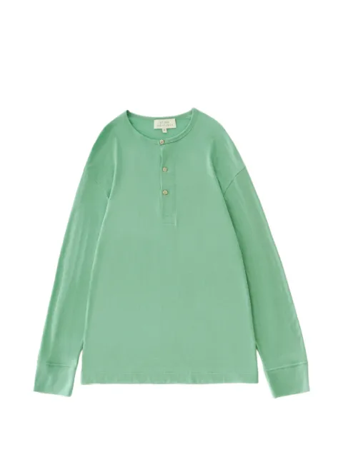 Studio Nicholson Kuyto T-shirt Green KUYTOSNM1485WASHABLEWOOLJERSEYAPPLE