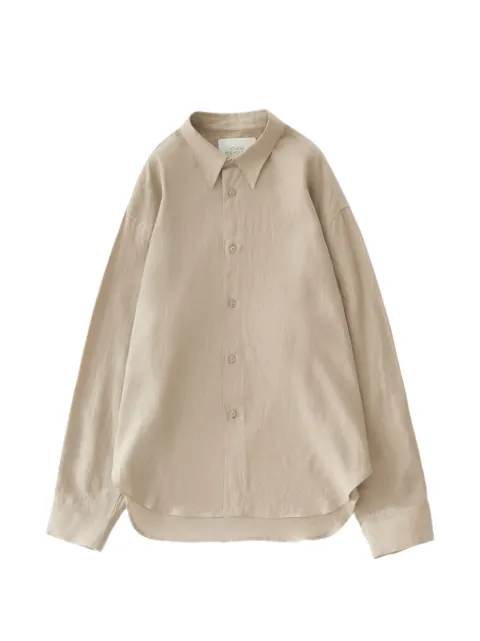 Studio Nicholson Rafe shirt Neutrals RAFESNM1402LINENSHIRTINGSAND