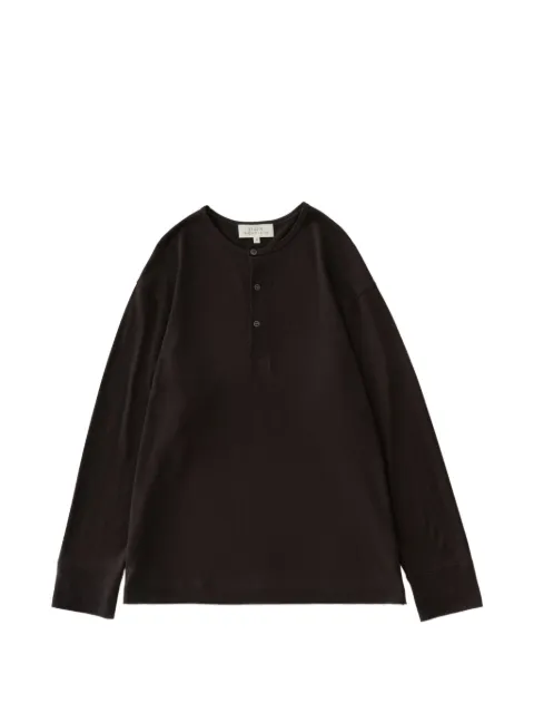 Studio Nicholson Kuyto T-shirt Black KUYTOSNM1485WASHABLEWOOLJERSEYBLACKGRAPE