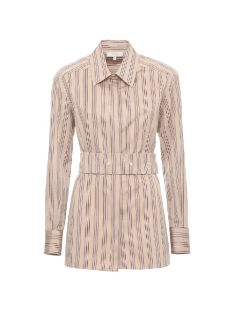 Antonelli striped belted shirt Neutrals ABBIEQ1711251
