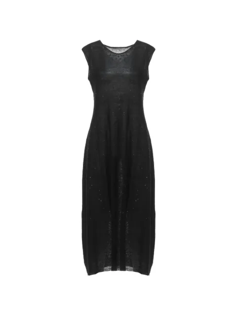 Antonelli sequin-embellished sleeveless midi dress Black DAFNE41777Q8000