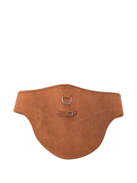 Gianfranco Ferré Pre-Owned 2006 multi-buckle corset belt Brown GF390BIJ