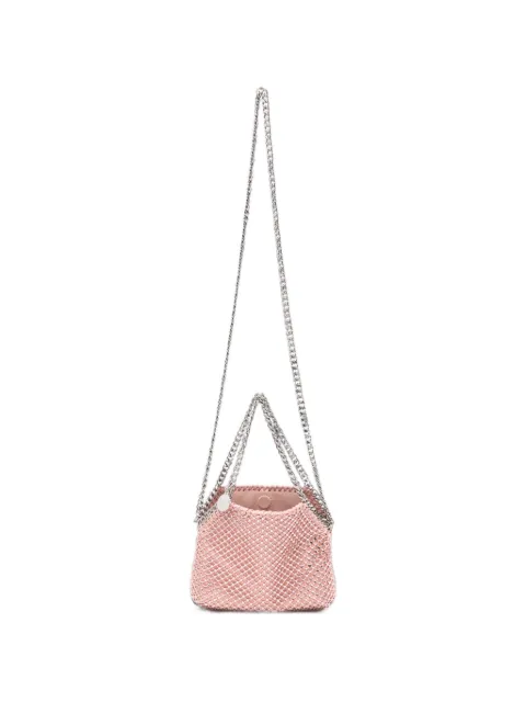 Stella McCartney mini Falabella crystal-embellished tote bag Pink 700109WP0329