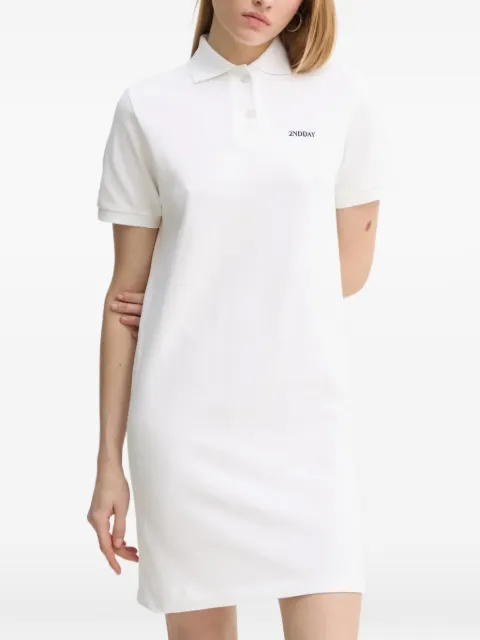 2nd Day Sophia cotton mini dress White 2522227329