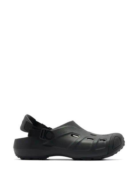 Crocs perforated slingback sandals Black 212809