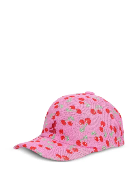 Kangol Cherry cherry-print logo-embroidered cap Pink K3820BF692