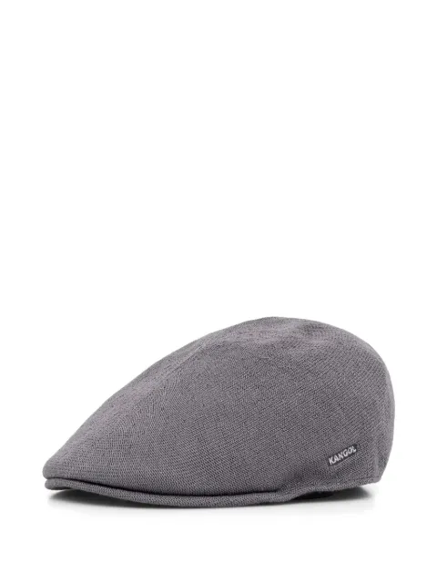 Kangol Bamboo 507 logo-embroidered flat cap Grey 6736BC