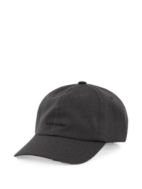 icebreaker logo-embroidered baseball cap Grey IB0A57ES
