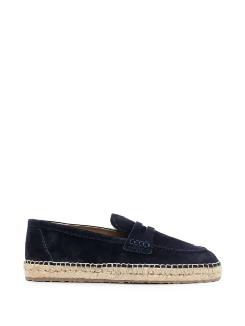 Gianvito Rossi Lido suede espadrilles Blue 28915429