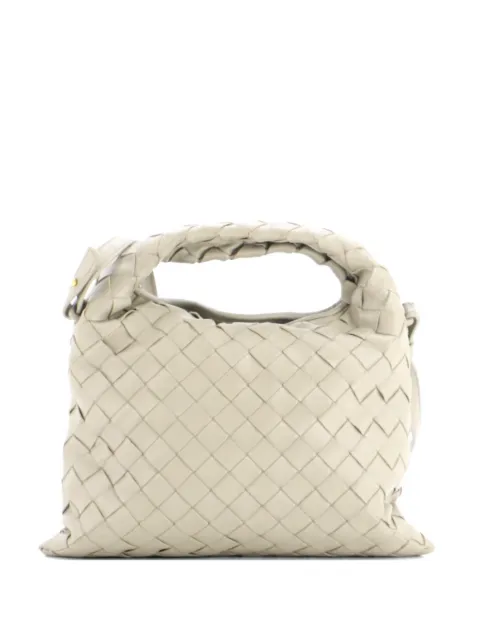 Bottega Veneta Pre-Owned Hop Top Handle Bag Intrecciato Nappa Mini satchel Green TR2UZ0CWN5MHEA31
