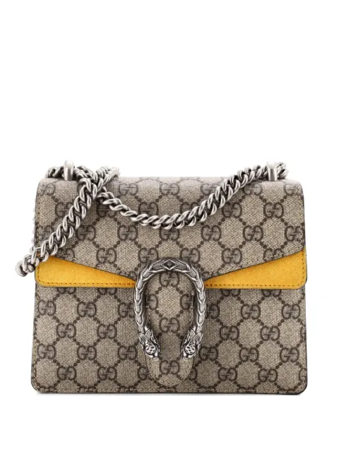 Gucci Pre-Owned Dionysus Bag GG Coated Canvas Mini crossbody bag Brown H5UR9ZLW83ORKFUU