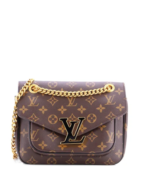 Louis Vuitton Pre-Owned Passy Handbag Monogram Canvas crossbody bag Brown FPYKOYAFTFG5SW6E