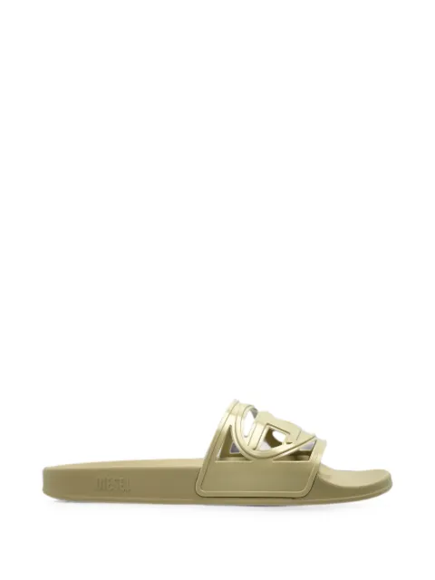 Diesel Sa-Clyde cut-out slides Green Y03842P7519