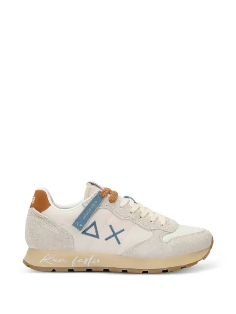 Sun68 Tom panelled suede-trim sneakers Neutrals Z3610431