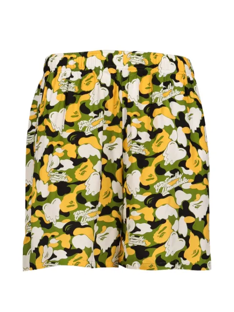 Emotionally Unavailable camouflage-print shorts Green EUMK80000C05