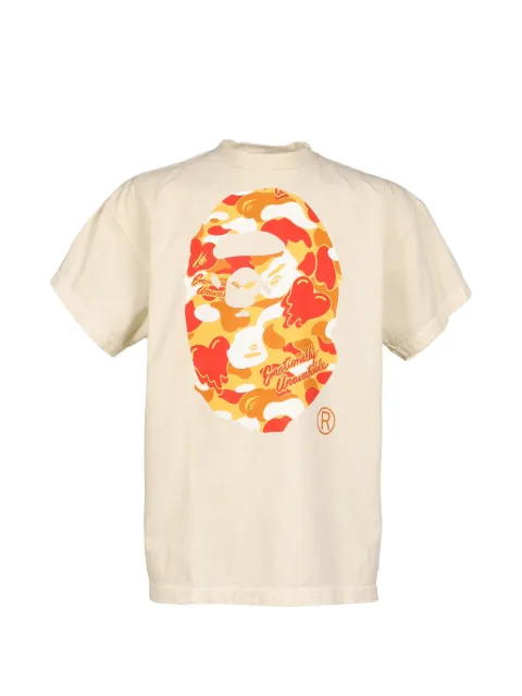 Emotionally Unavailable camo-print graphic-print T-shirt Neutrals EUMK80000C07