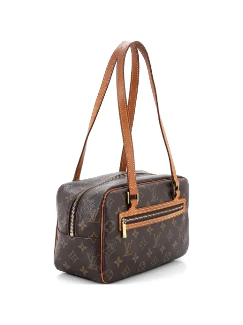 Louis Vuitton Pre-Owned Cite Handbag Monogram Canvas MM shoulder bag Brown L1OP55QTWHJYBMCF