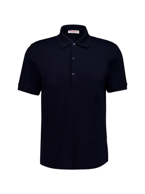 Orlebar Brown Bruno polo shirt Blue 282443