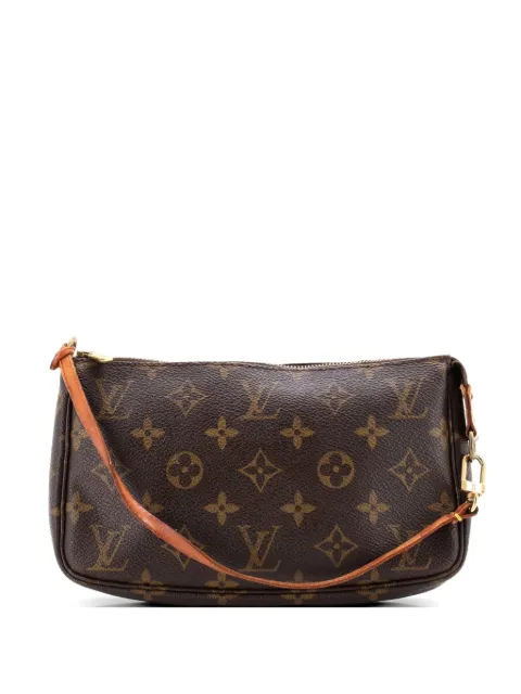 Louis Vuitton Pre-Owned Pochette Accessoires Monogram Canvas clutch bag Brown PDQVPY2DLPN38QUD