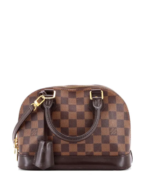 Louis Vuitton Pre-Owned Alma Handbag Damier BB shoulder bag Brown LCAPM6R5L9ICQD3D