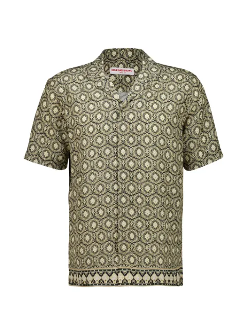 Orlebar Brown Maitan shirt Green 282481