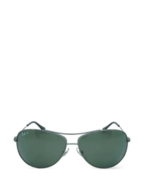 Ray-Ban pilot-frame sunglasses Silver RB32930049A63