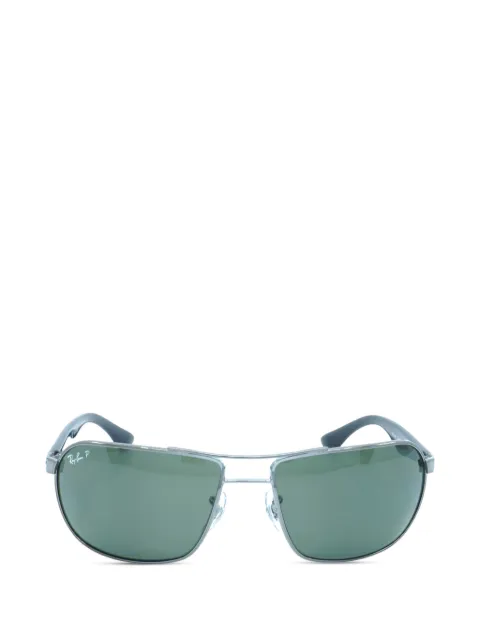 Ray-Ban rectangle-frame sunglasses Grey RB349200458