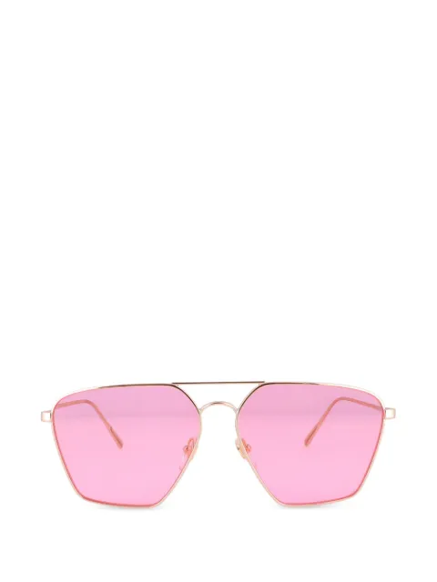 MCM rectangle-frame sunglasses Gold MCM130S726
