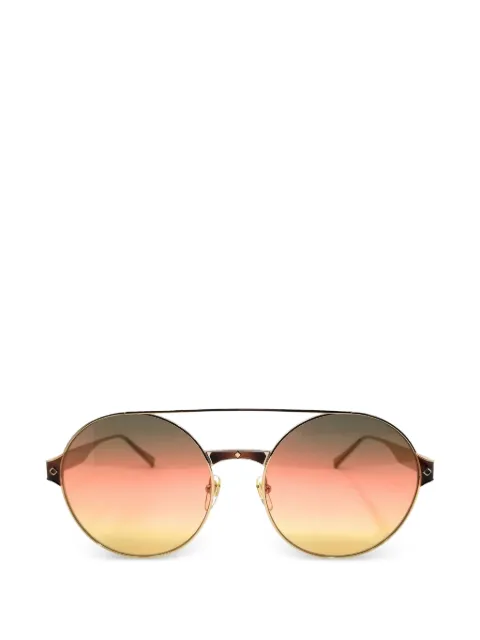 MCM round-frame double-bridge sunglasses Gold MCM124S729