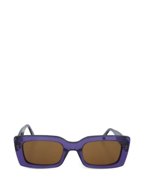 MCM rectangle-frame sunglasses Purple MCM687S