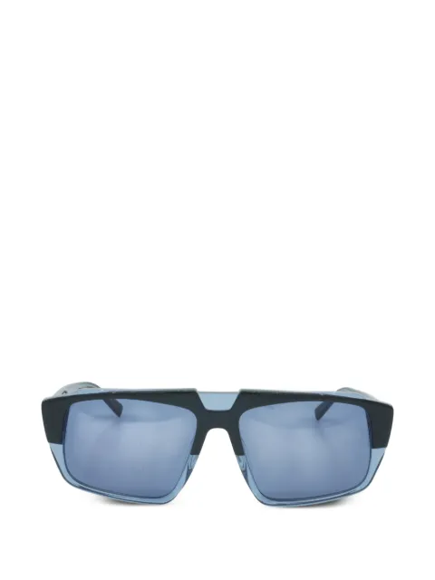 MCM logo-detail sunglasses Blue MCM693S418