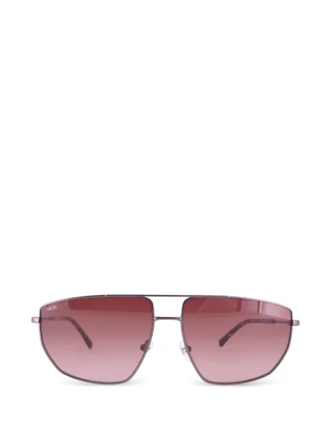 MCM double-bridge pilot-frame sunglasses Grey MCM151S069