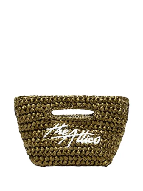 The Attico Via dei Giardini 15 tote bag Green 260WAH00056VVV108AA