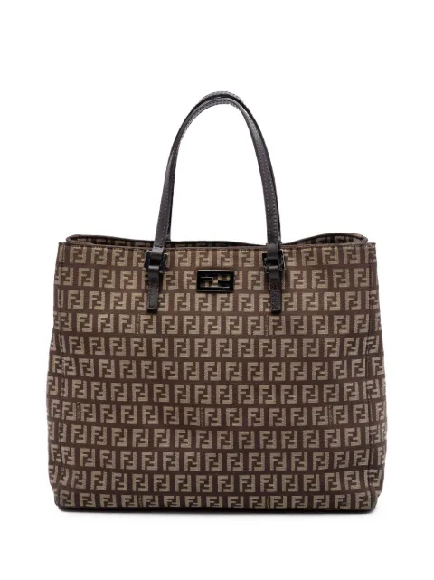 Fendi Pre-Owned 2000-2010 Zucchino Canvas tote bag Brown 2I4SV5O4TWM0IKGH