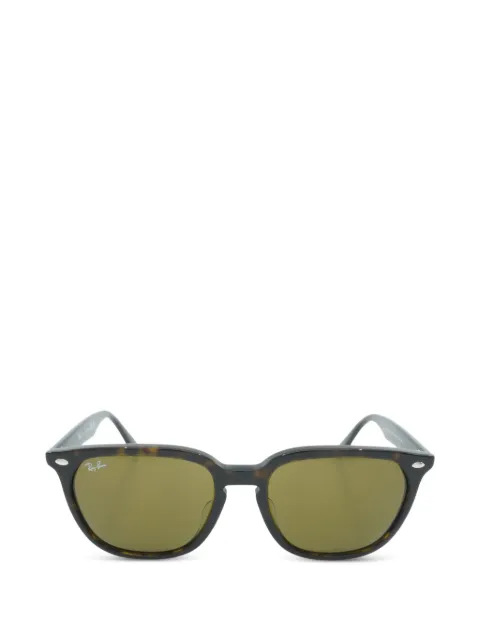 Ray-Ban geometric-frame sunglasses Brown RB4362F