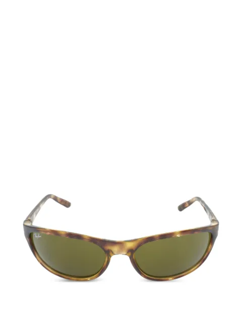 Ray-Ban tortoiseshell-effect rectangle-frame sunglasses Brown RB41146427362