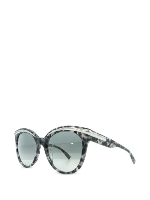 MCM marble-effect cat-eye sunglasses Grey MCM678S033