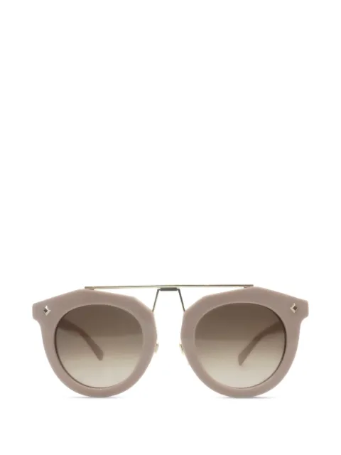 MCM geometric-frame sunglasses Pink MCM636SK658