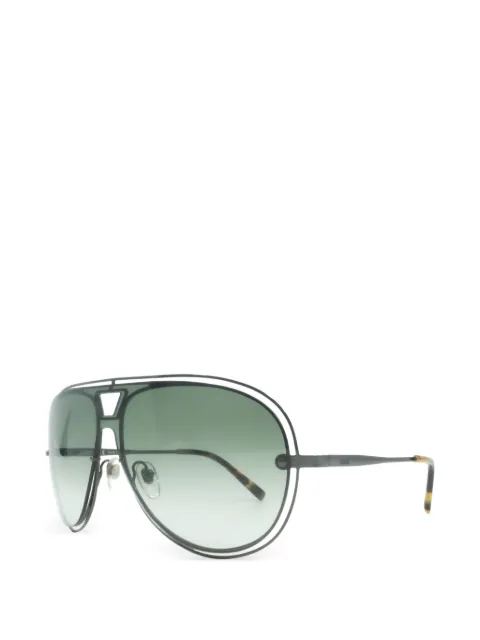 MCM pilot double-frame sunglasses Black MCM143S