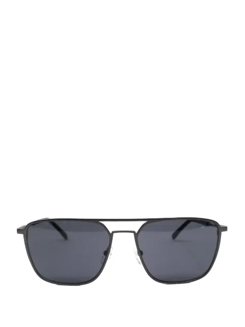 Lacoste double-bridge rectangle-frame sunglasses Grey L194S033