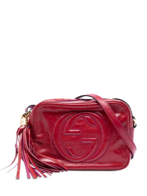 Gucci Pre-Owned 2016-2026 Patent Soho Disco crossbody bag Pink EN9Z57HRDOR679WP